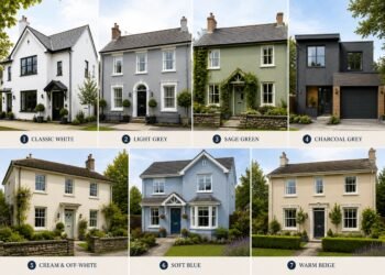 7 Best Exterior House Colours in the UK
