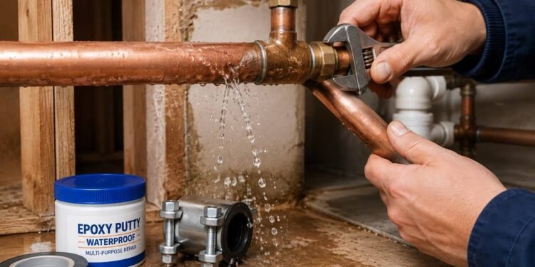 How to Repair a Leaky Pipe