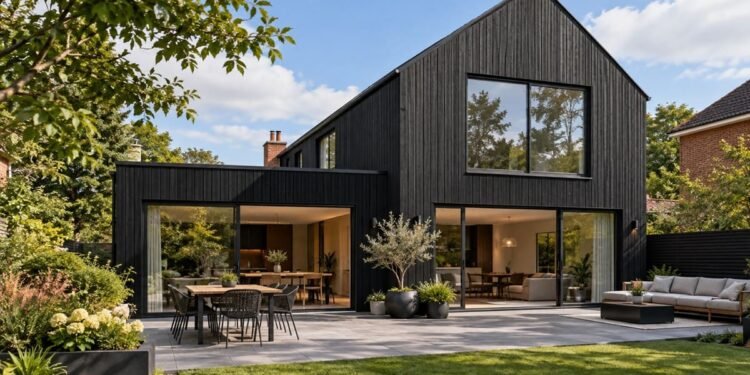 Best Black House Cladding Ideas UK